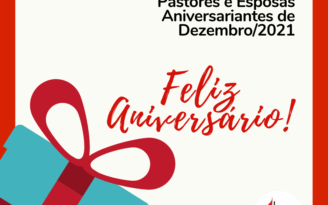 Aniversariantes de Dezembro
