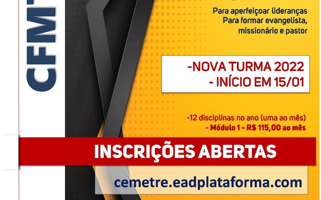Cemetre é oportunidade de responder ao Chamado