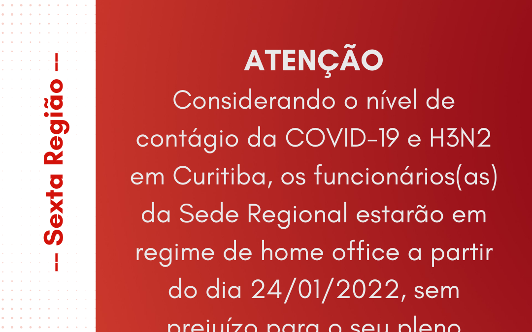 Funcionamento da Sede Regional
