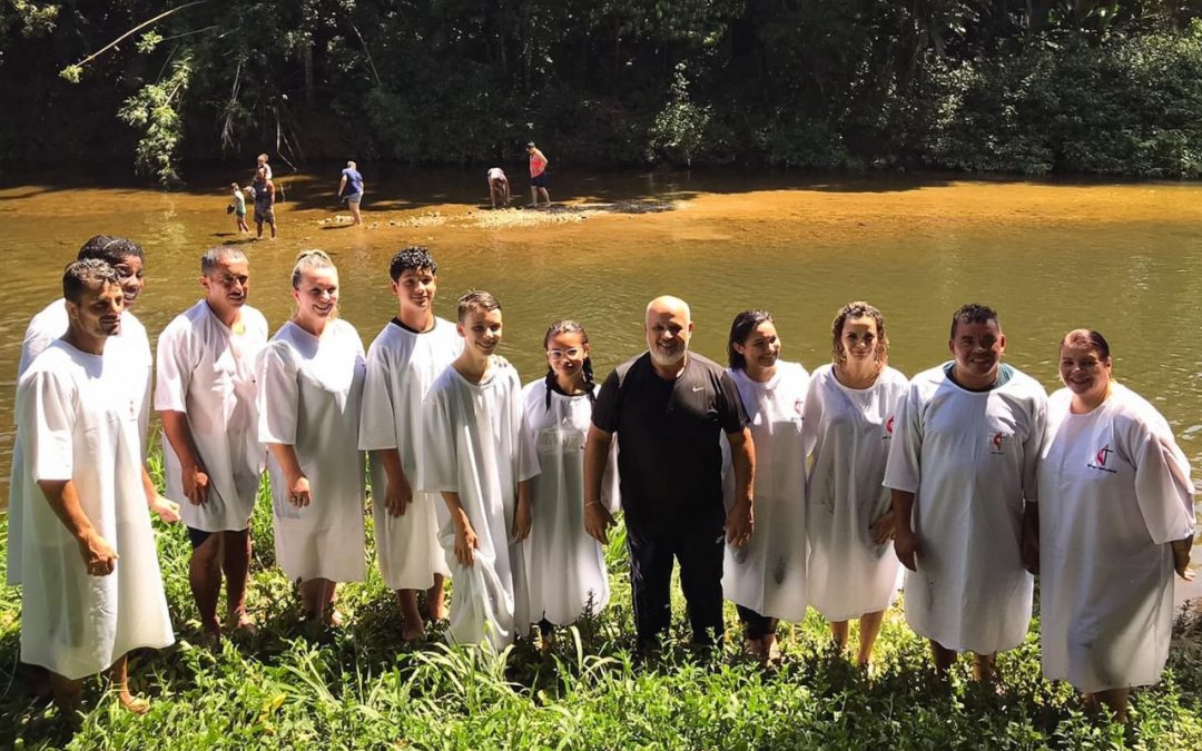 Batismo e Profissão de Fé em Morretes