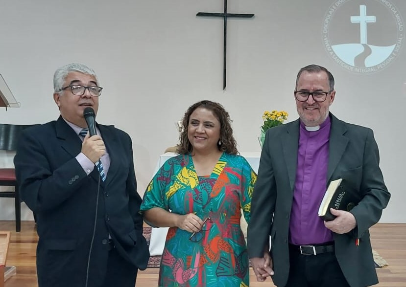 Bispo Fernando esteve em Jaraguá do Sul