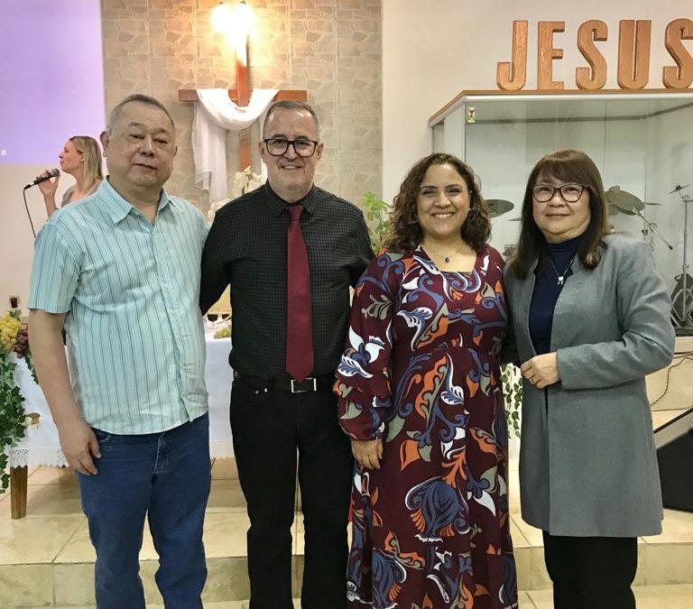 Visita à Igreja na Fazendinha em Curitiba