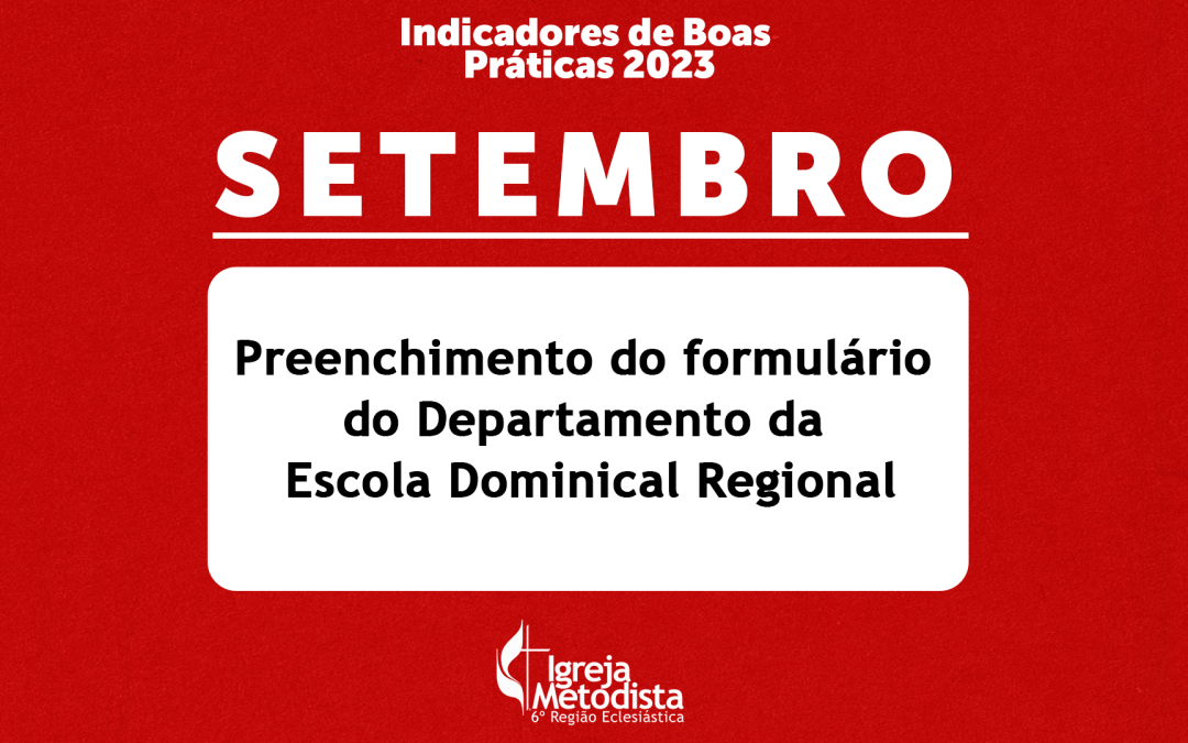 Indicadores de Boas Práticas: Setembro