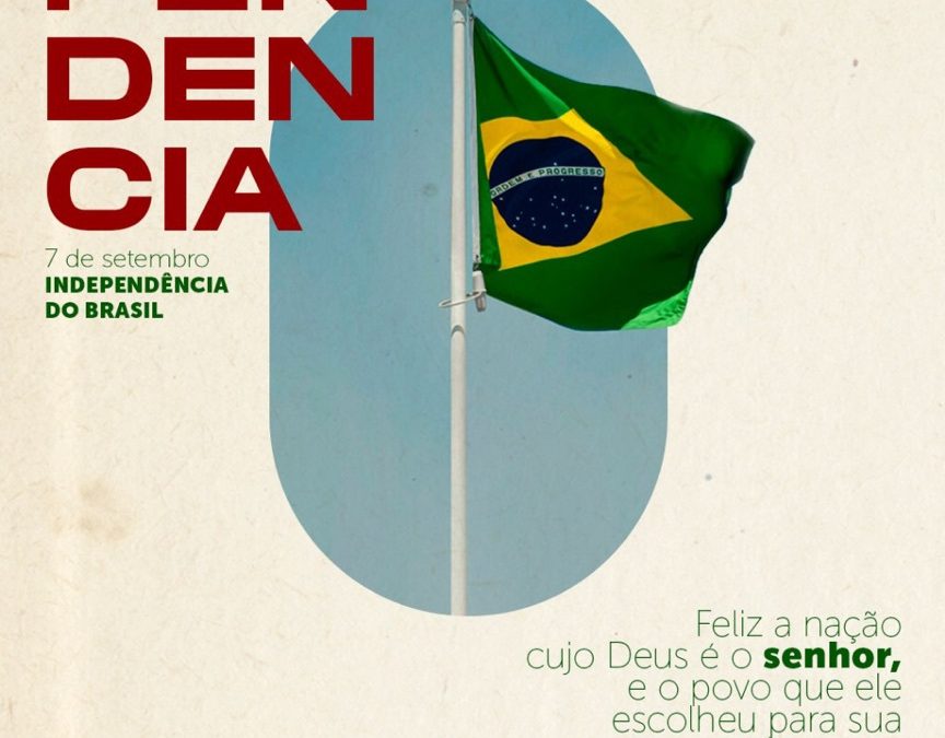 Nós oramos pelo Brasil!