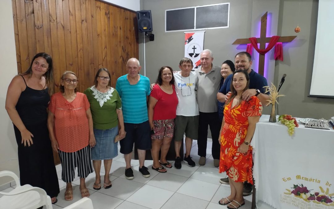 A Igreja Metodista em Praia de Leste segue avançando