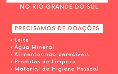 Campanha de Solidariedade ao Rio Grande do Sul