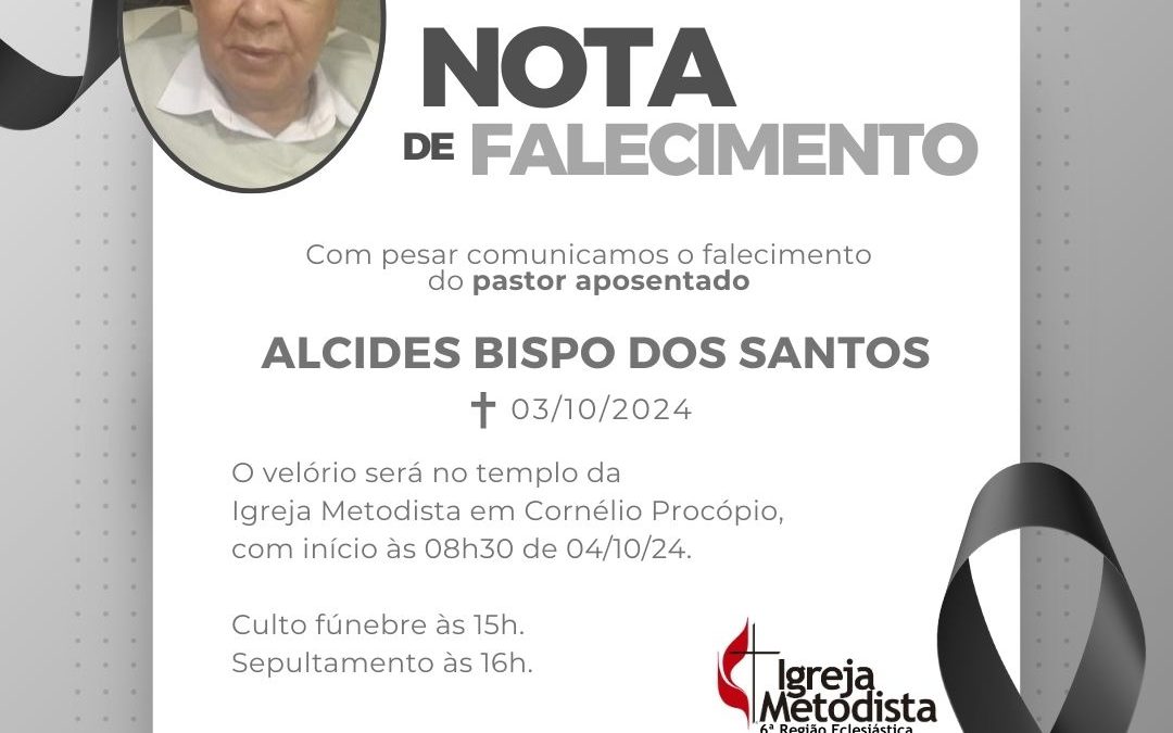 Nota de Falecimento