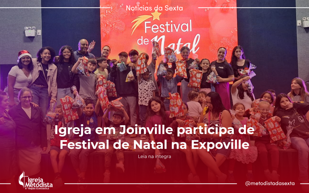 Igreja em Joinville participa de Festival de Natal na Expoville