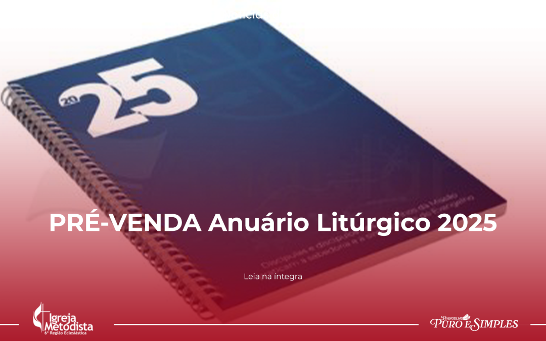 PRÉ-VENDA Anuário Litúrgico 2025 – Preço especial!