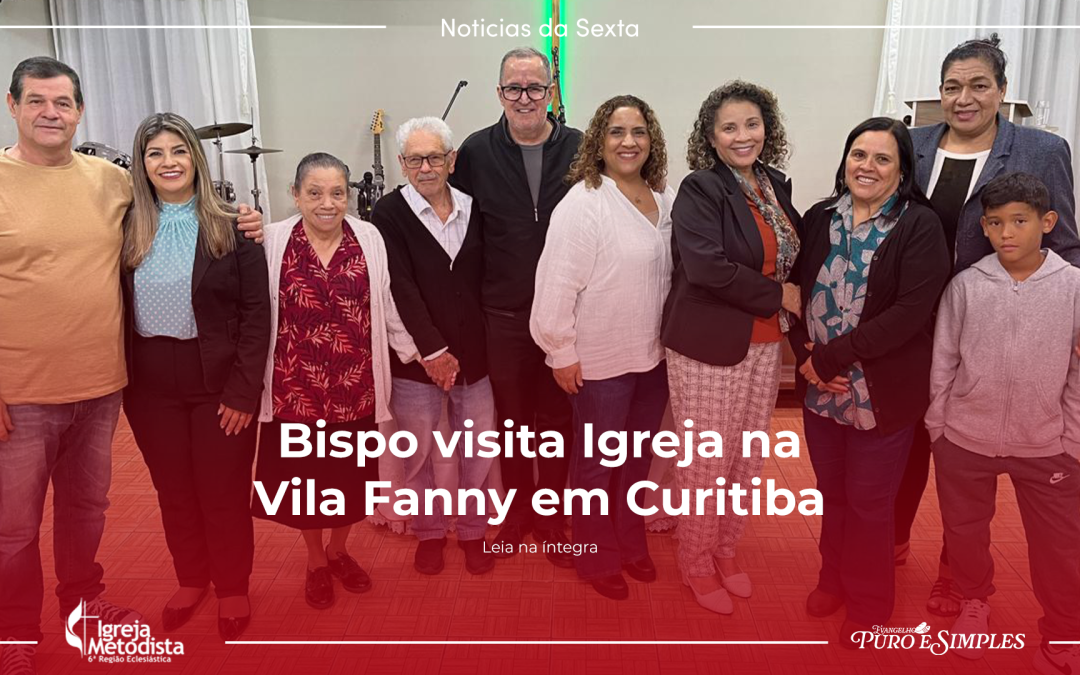 Bispo visita Igreja na Vila Fanny em Curitiba