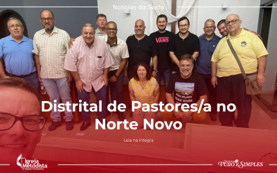 Distrital de Pastores/a no Norte Novo