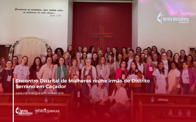 Encontro Distrital de Mulheres reúne irmãs do Distrito Serrano em Caçador