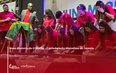 Nova diretoria da COMEJU – Confederação Metodista de Juvenis