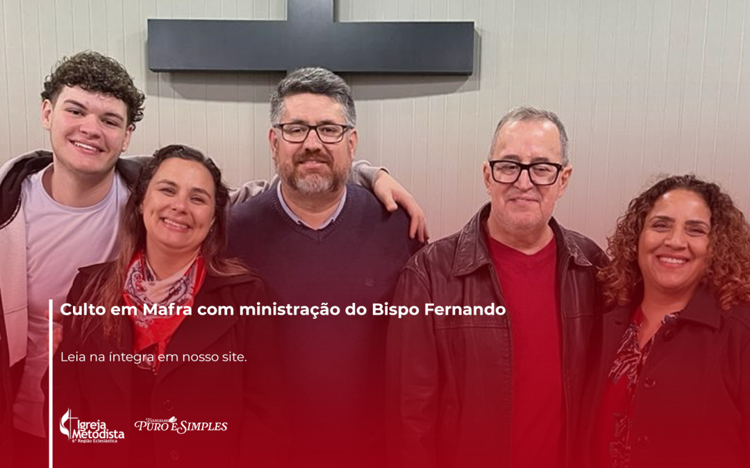 Culto em Mafra com ministração do Bispo Fernando
