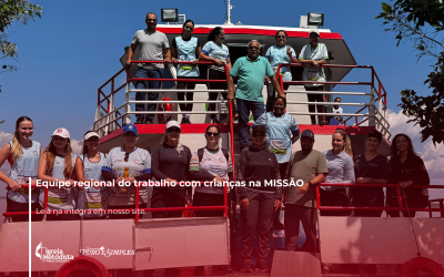 Equipe regional do trabalho com crianças na MISSÃO