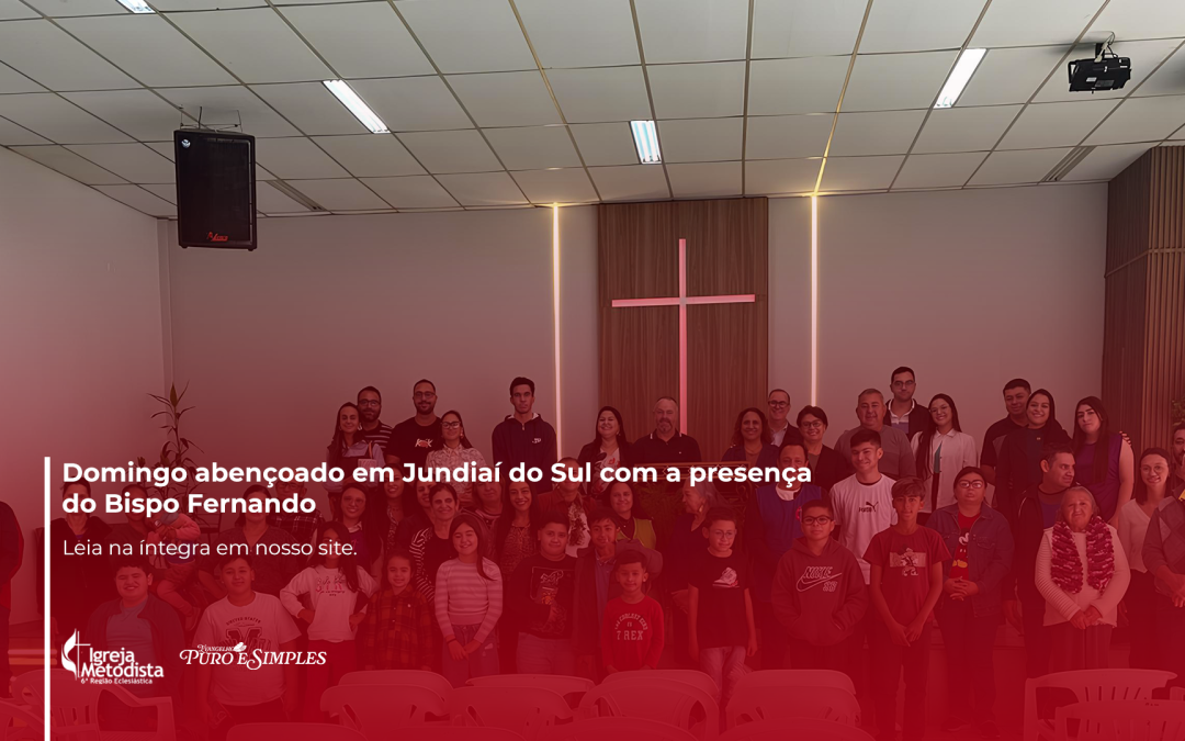 Domingo abençoado em Jundiaí do Sul com a presença do Bispo Fernando