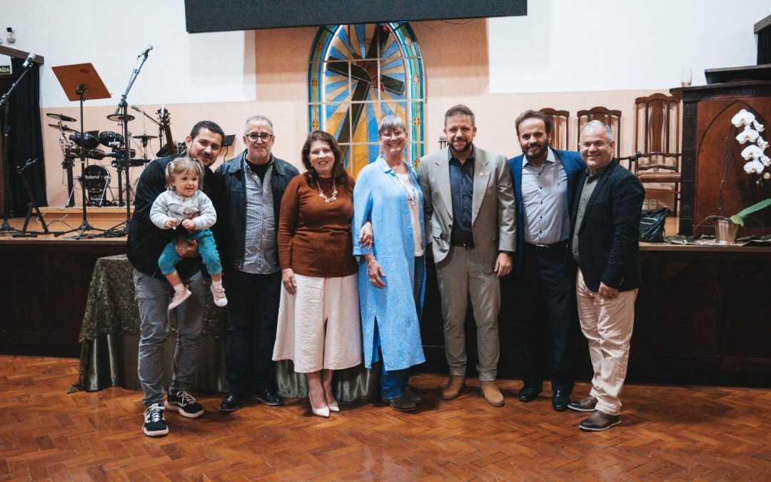 Gratidão aos missionários e à Igreja Metodista Central de Londrina