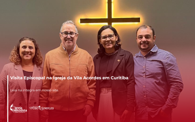 Visita Episcopal na Igreja da Vila Acordes em Curitiba